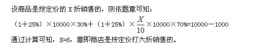 一題多解 數(shù)量關系 利潤.jpg