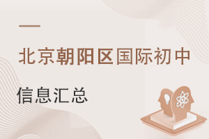 北京朝陽(yáng)區(qū)國(guó)際初中