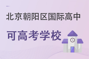北京朝陽區(qū)國際高中可高考學(xué)校