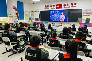 北京市通州區(qū)私立樹人學(xué)校開展安全教育日活動！