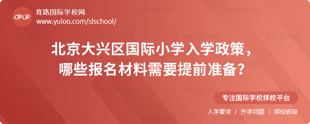 2026年北京大興區(qū)國際小學(xué)入學(xué)政策